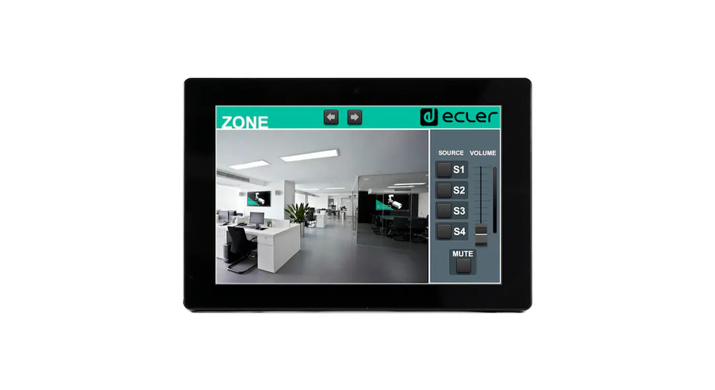 Ecler - Digital control Panel WPNETTOUCH – Eltek sal