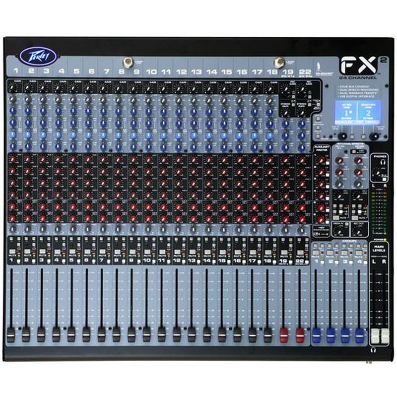 Eltek - Peavey - Mixer 24 FX