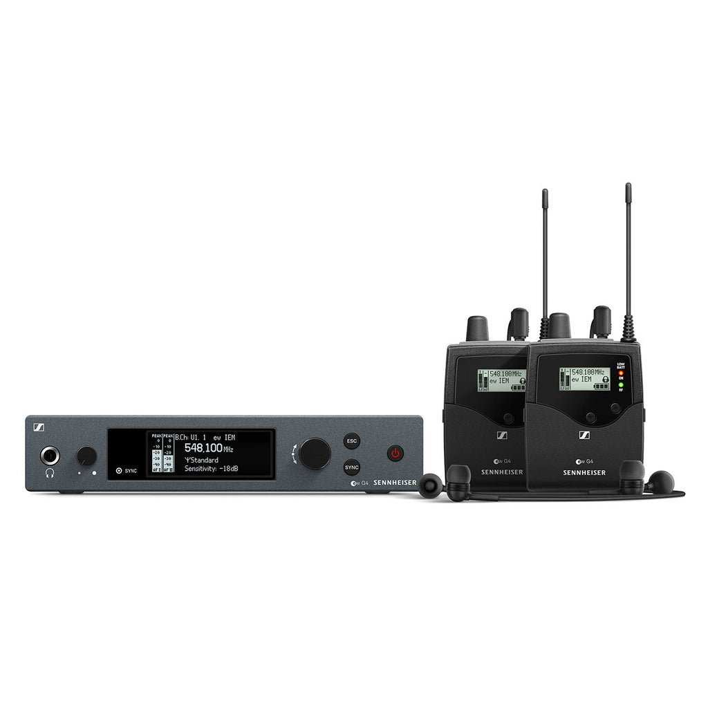 Eltek - Sennheiser - Double Wireless In-Ear-Monitor System EW IEM G4-TWIN-B